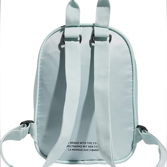 adidas Originals Women's Santiago Mini Backpack, Ice Mint Green, One Size - Picture 4 of 10